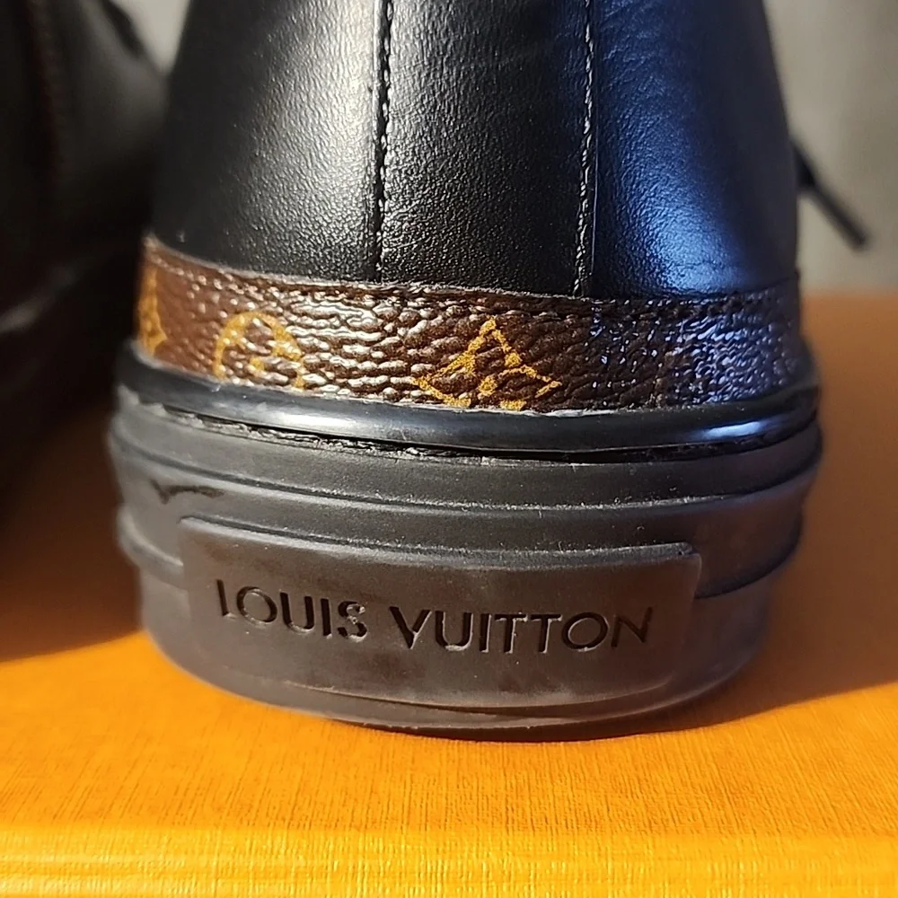 Louis Vuitton high top fashion tennis shoe. Authentic - Picture 4 of 16